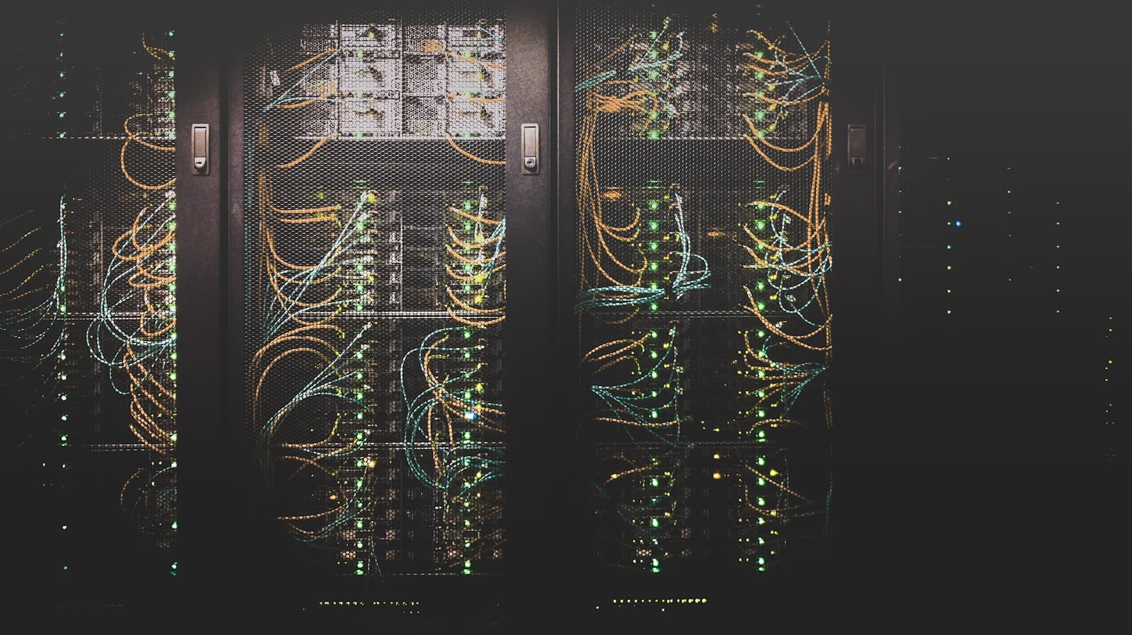 Server infrastructure representing AI and robotics solutions